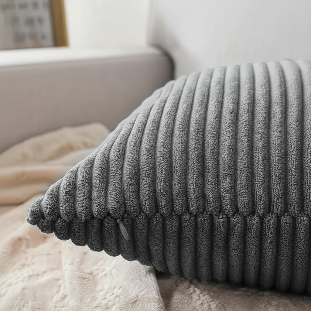 PLUSHCORD – Soft Corduroy Pillowcase Made of Cotton Vestragear
