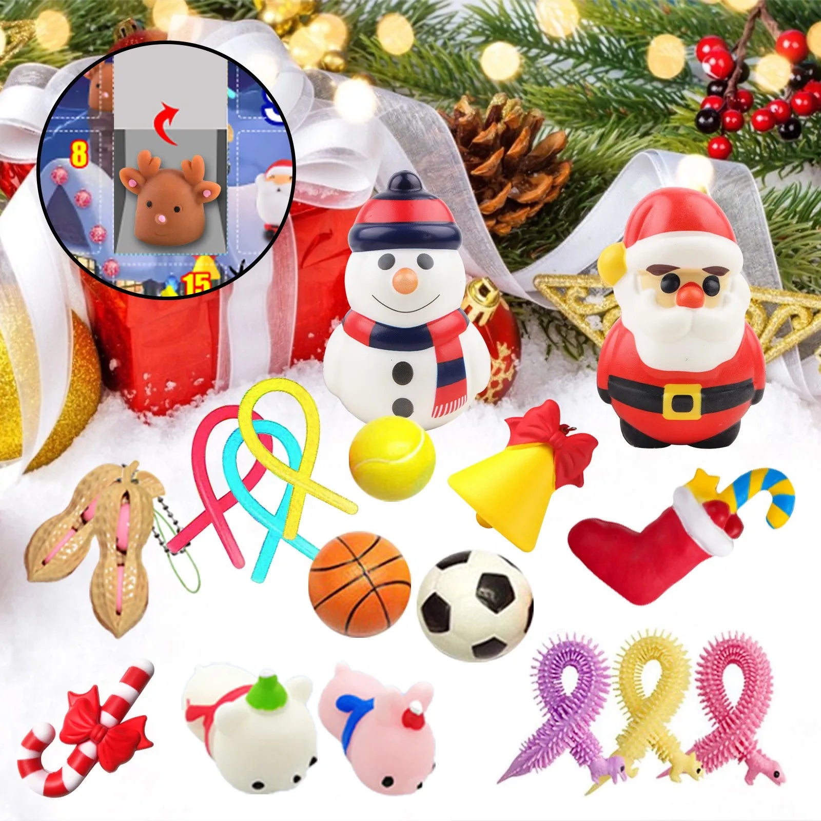 WinterWunder – Calendario dell'Avvento Scatola regalo con 24 sorprese