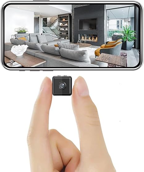 Guardio HD Minicámara – Inalámbrica, Visión Nocturna y Control por App