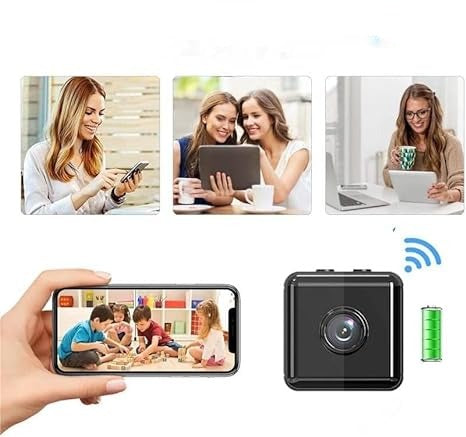Guardio HD Minicámara – Inalámbrica, Visión Nocturna y Control por App