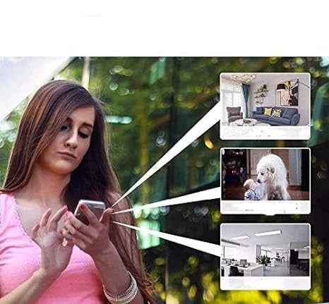 Guardio HD Minicámara – Inalámbrica, Visión Nocturna y Control por App