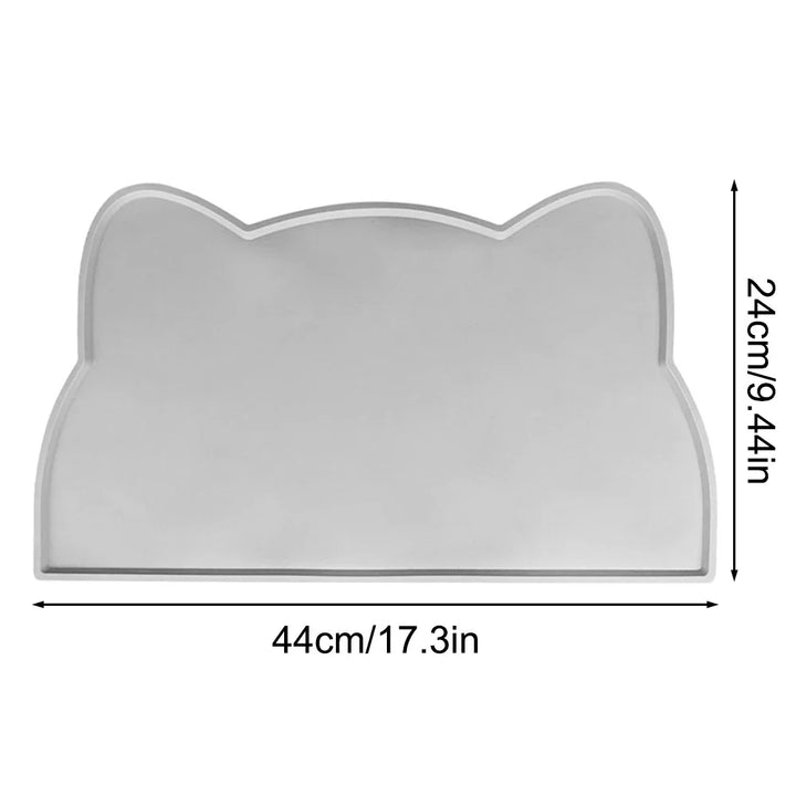 Petura – Waterdichte Antislip Placemat 44x25cm – Voor Honden &amp; Katten