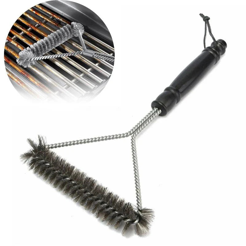 FLAMEBRUSH – Stainless Steel Grill Brush for Barbecue Cleaning Vestragear