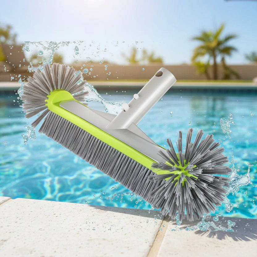 POOLBRUSH – Aluminum Pool Brush for Walls & Corners Vestragear