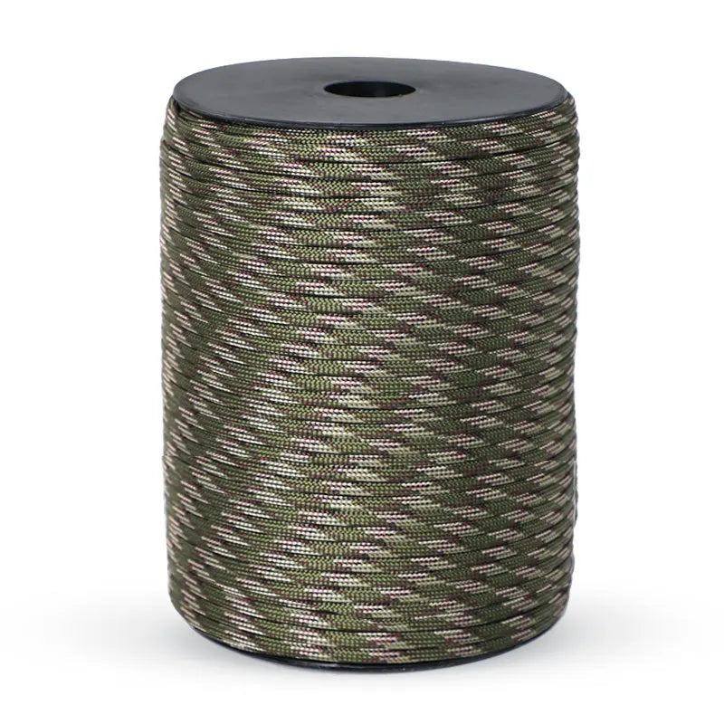 100m Norvo Survival Paracord – 9-Kern Militaire 550 Paracord Touw voor Outdoor &amp; Handwerk Vestragear