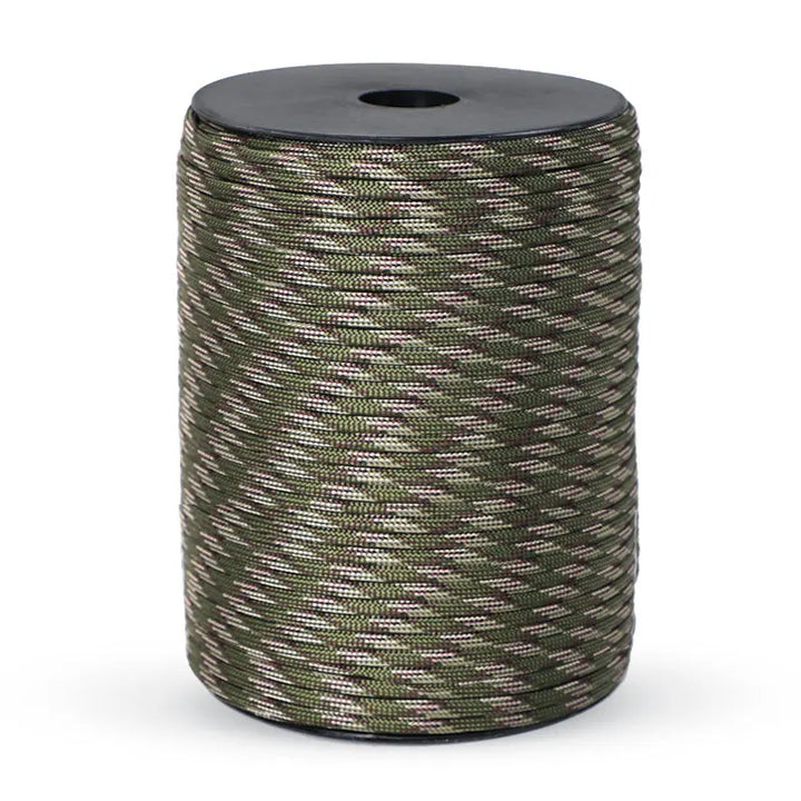 100m Norvo Survival Paracord – 9-Kern Militaire 550 Paracord Touw voor Outdoor &amp; Handwerk Vestragear