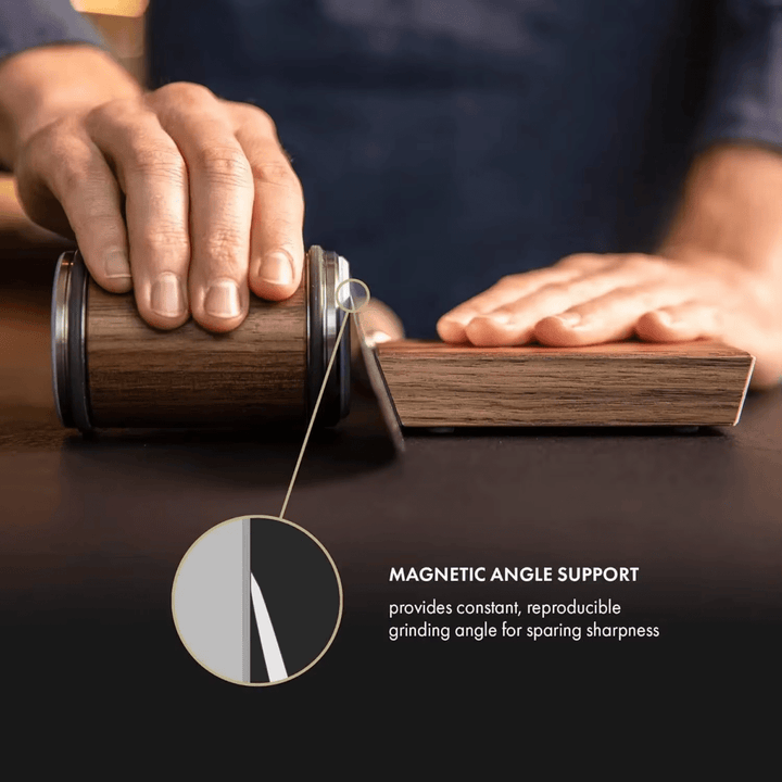 SharpEdge Pro | Professioneller Messerschärfer mit diamantbeschichteter Schleifwalze | Kompakt und Ergonomisch für Präzise Klingen 2