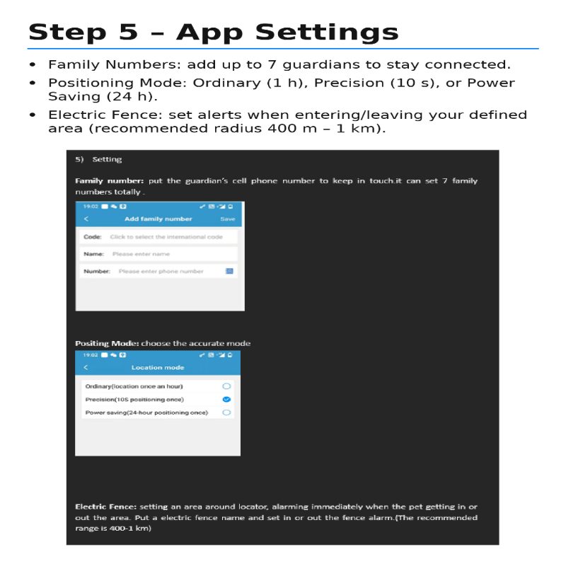 Traceur GPS pour chiens et chats – Localisation en temps réel, léger et longue autonomie de batterie