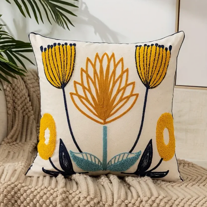 Sierkussensloop met Bloemenprint 1