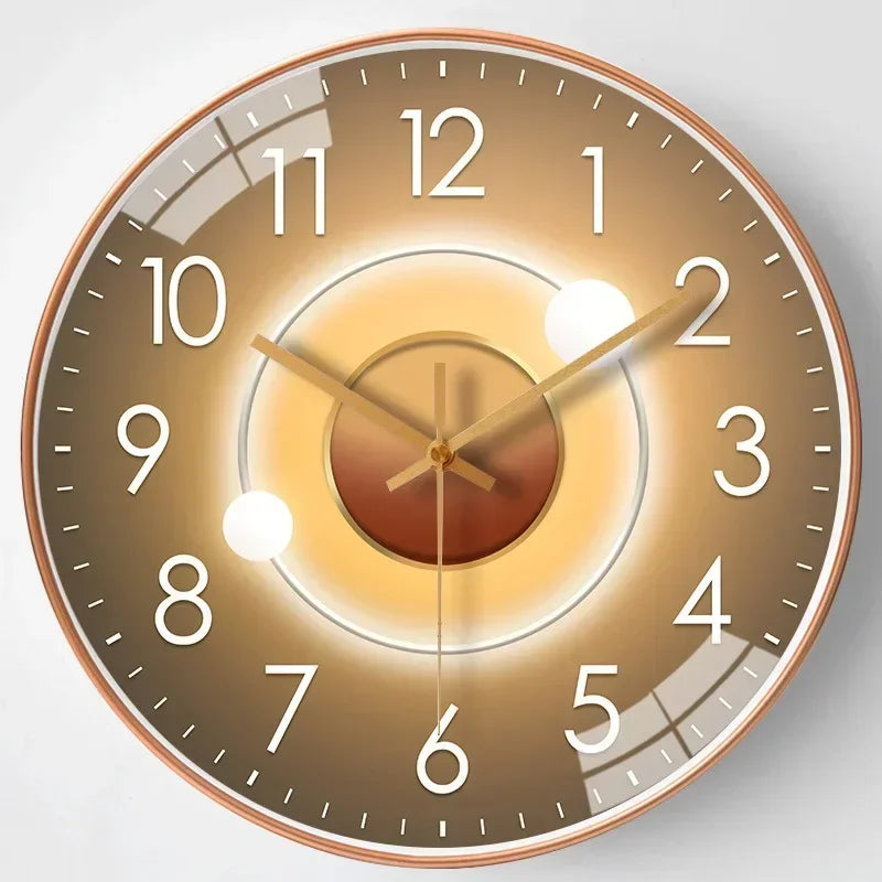 SilentTime Wandklok - Klassiek Ontwerp met Tijdloze Charme - Elegant, Stille en Perfect voor Elke Kamer 0