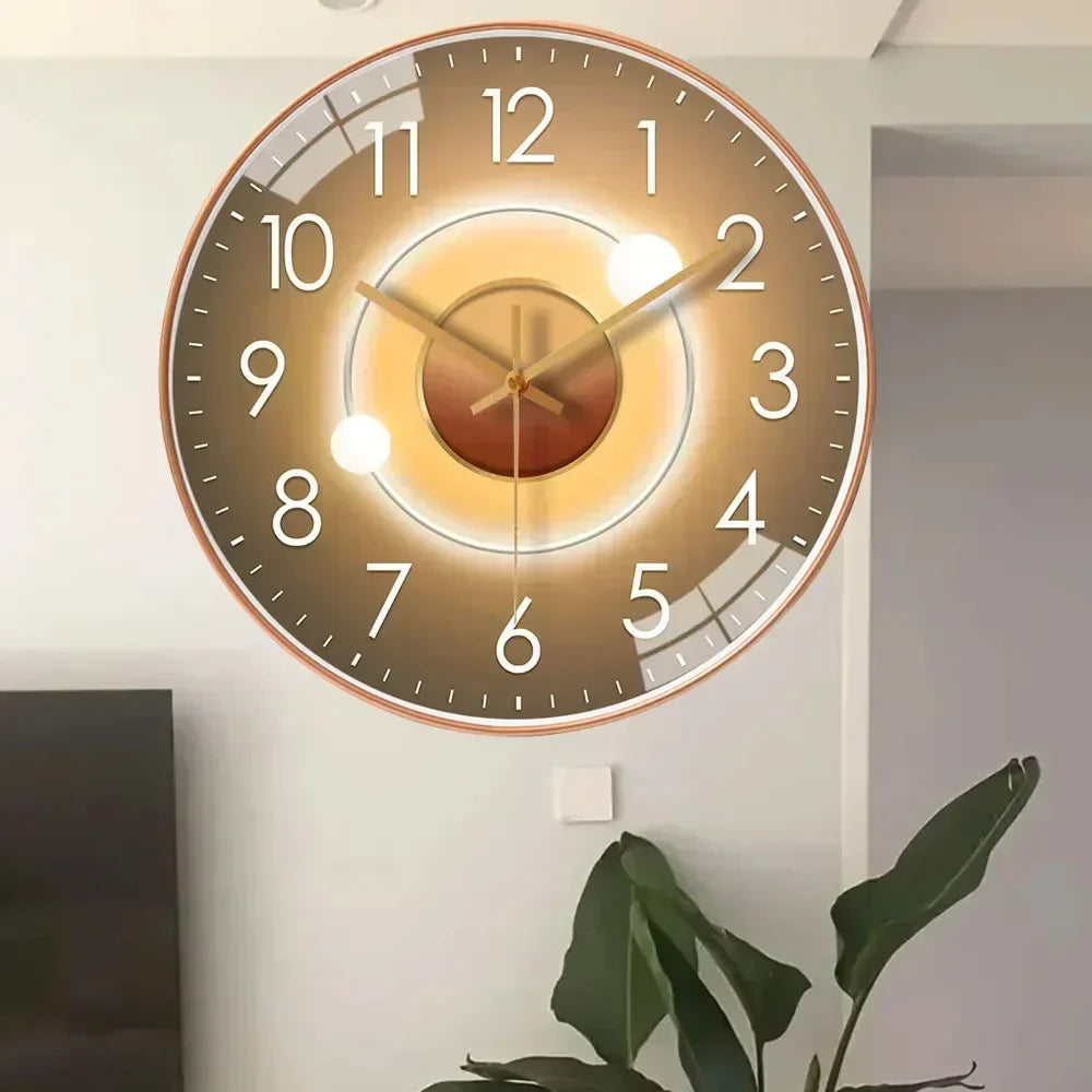 SilentTime Wandklok - Klassiek Ontwerp met Tijdloze Charme - Elegant, Stille en Perfect voor Elke Kamer 1