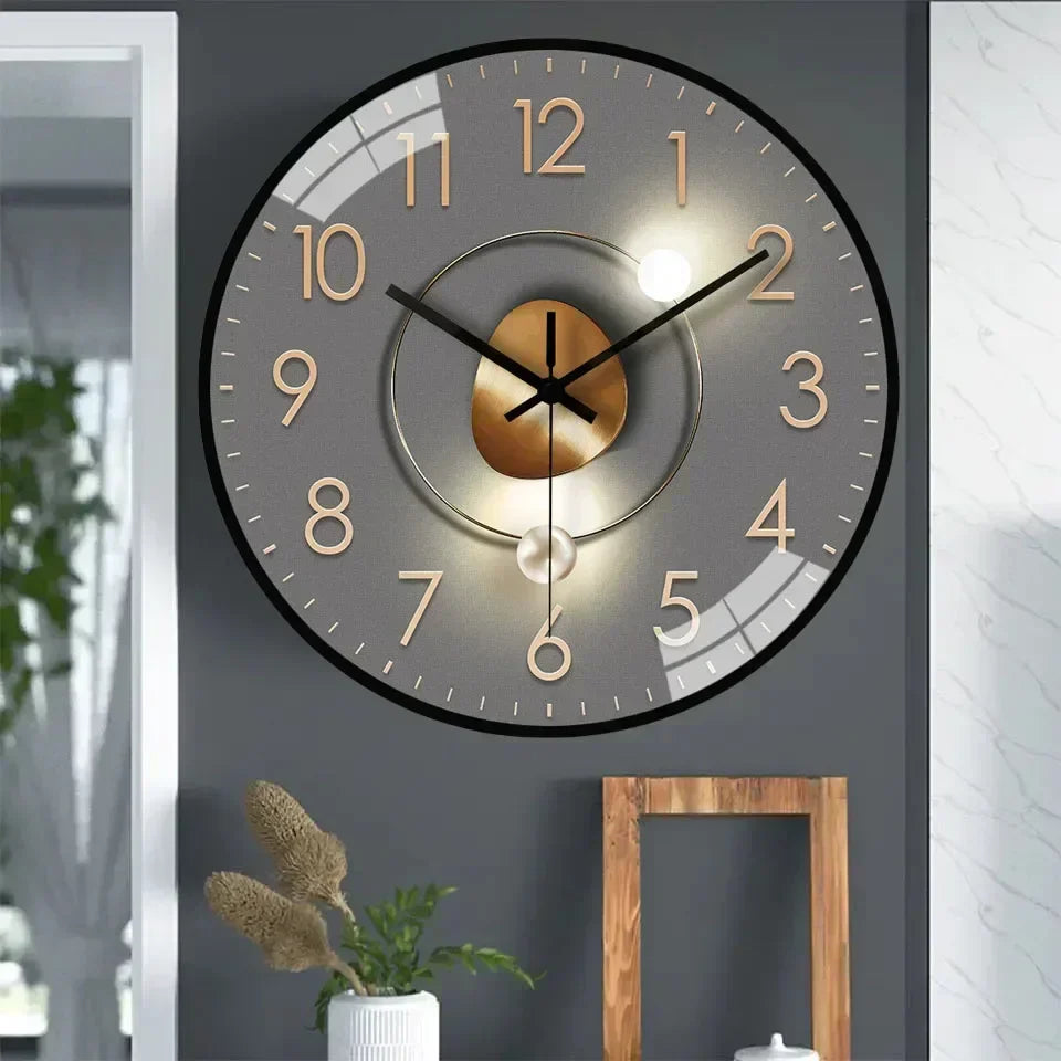 SilentTime Wandklok - Klassiek Ontwerp met Tijdloze Charme - Elegant, Stille en Perfect voor Elke Kamer 3