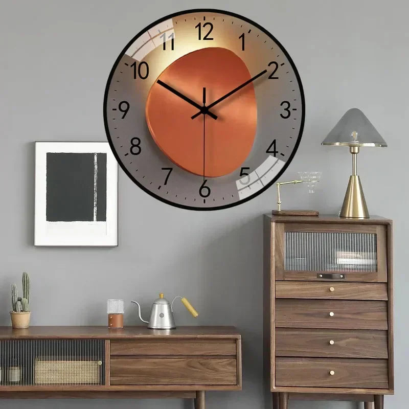 SilentTime Wandklok - Klassiek Ontwerp met Tijdloze Charme - Elegant, Stille en Perfect voor Elke Kamer 4