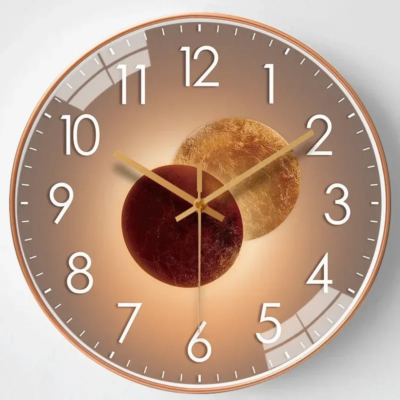 SilentTime Wandklok - Klassiek Ontwerp met Tijdloze Charme - Elegant, Stille en Perfect voor Elke Kamer 9