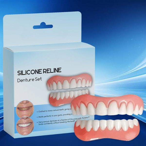 SmileFit – Juego de Reliner de Prótesis de Silicona para Comodidad y Ajuste