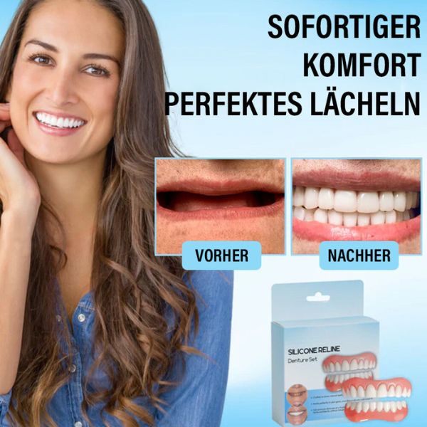 SmileFit – Juego de Reliner de Prótesis de Silicona para Comodidad y Ajuste