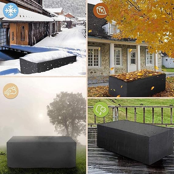 Housse de mobilier de jardin WeerGuard – Polyester étanche et résistant aux UV