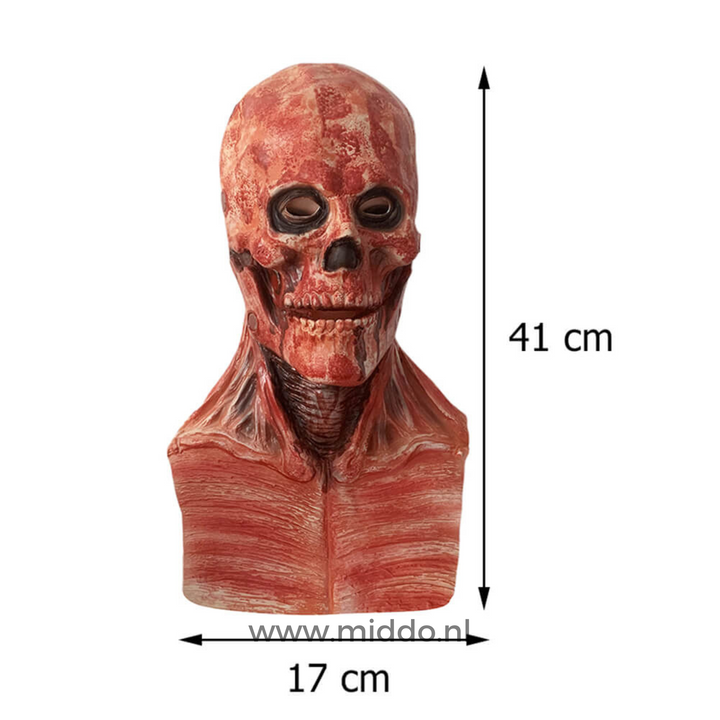SkullMask | Realistisch dubbel masker 4