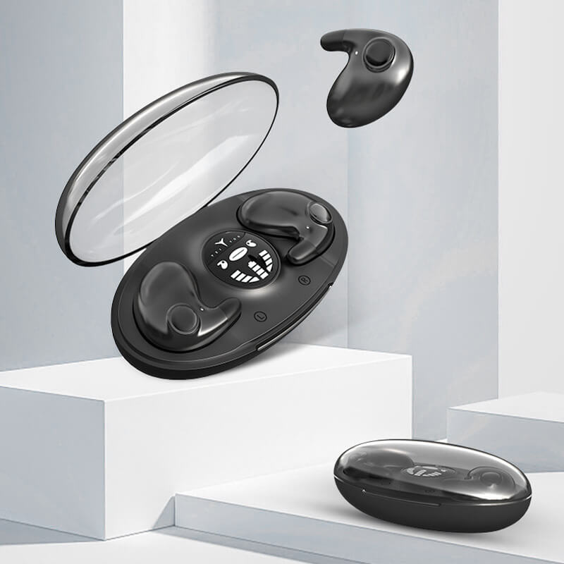 Slaapkoptelefoon voor zijslapers – Platte Bluetooth-oordopjes met aanraakbediening 5