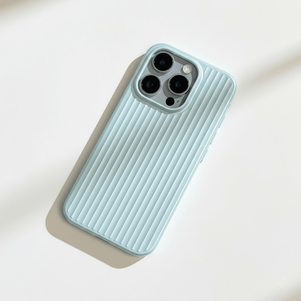 Slanke iPhone-hoes – Beschermhoes met opstaande randen 8