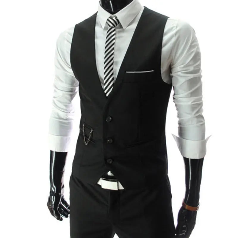 Moderno Heren Vest – Slim Fit, Elegant & Comfortabel voor Formele en Casual Gelegenheden