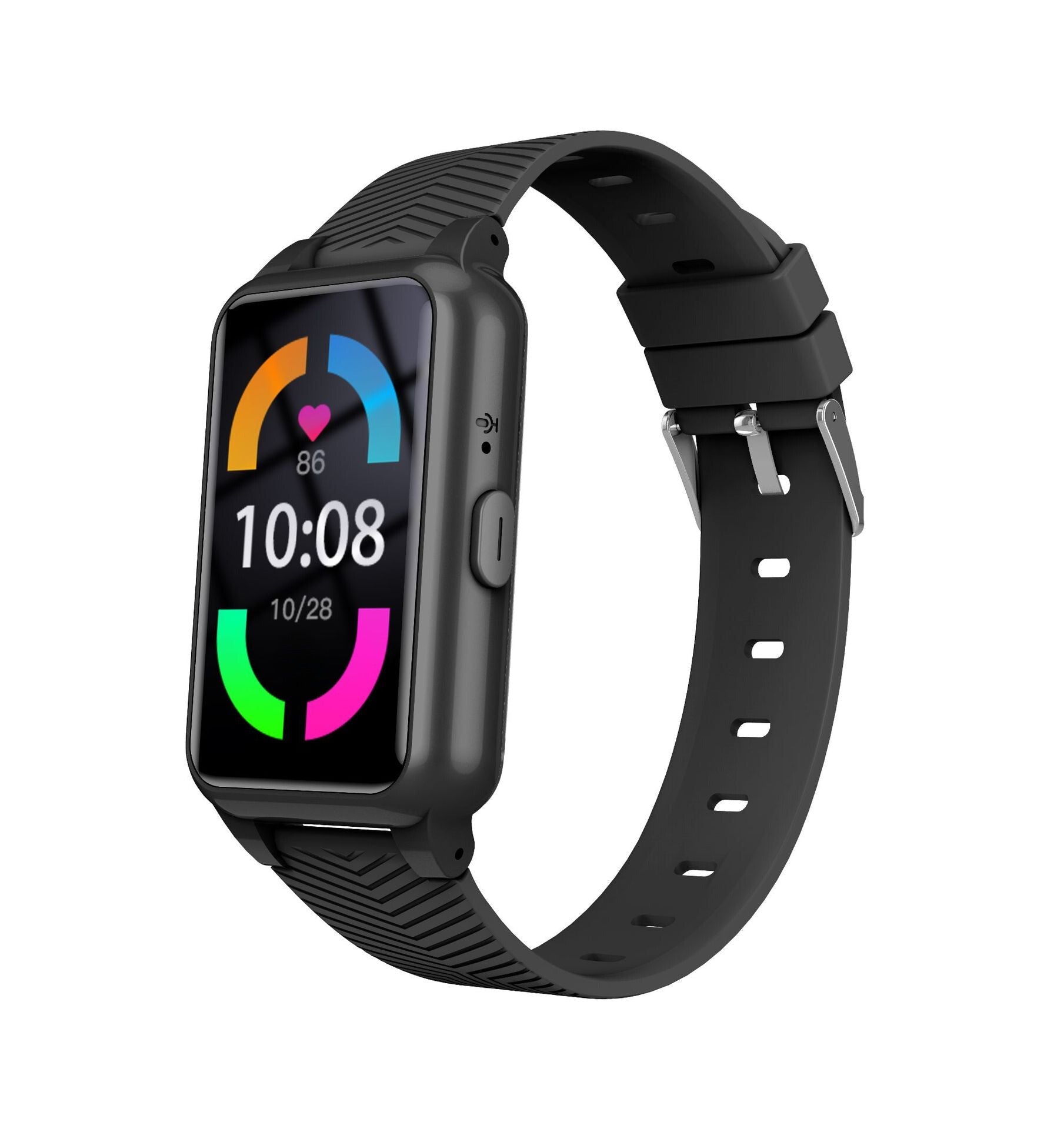 Smartwatch Senioren met Valdetectie SOS GPS 4G IP67 Waterdicht Medicijnherinnering Veiligheidszone Alarmering Hartslagmeting Bewegingstracking Ouderenhorloge Hulp | Sansoti 5