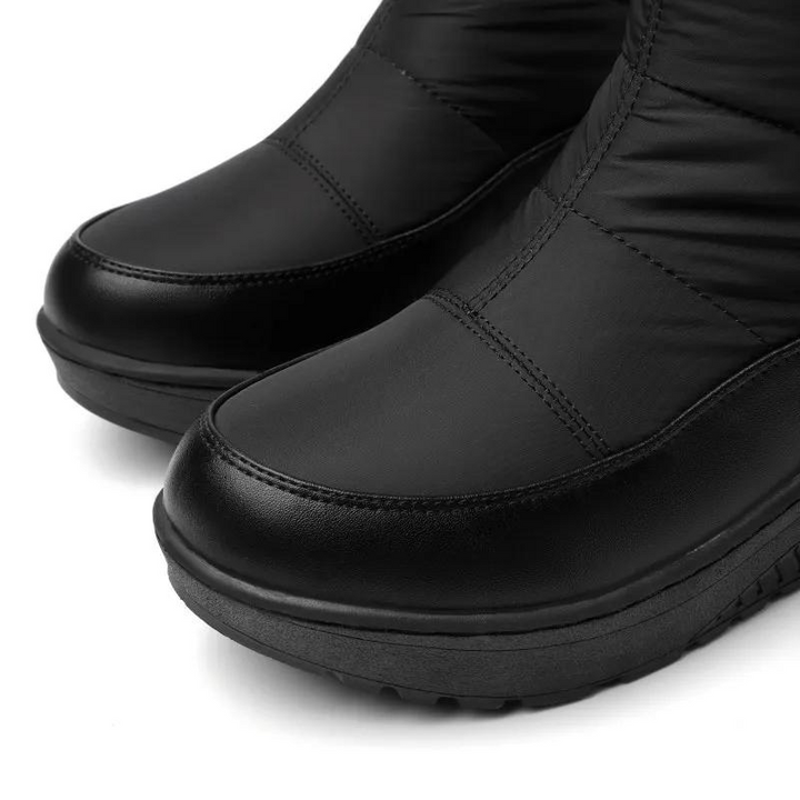 Stivali Invernali Solvéra Kniehoge Donna – Caldi, Eleganti &amp; Con Fodera in Pelliccia