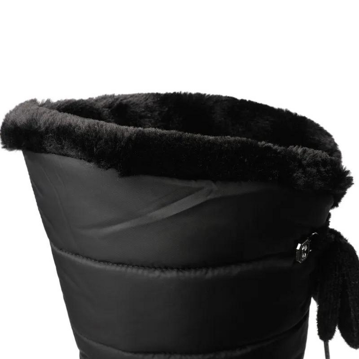 Stivali Invernali Solvéra Kniehoge Donna – Caldi, Eleganti &amp; Con Fodera in Pelliccia