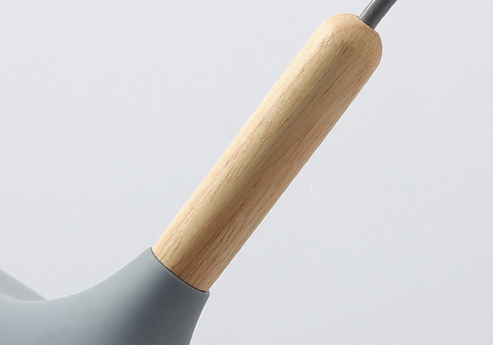 Coloria Pastel Hanglamp – Aluminium &amp; Hout met Verstelbaar Snoer in Retro Design