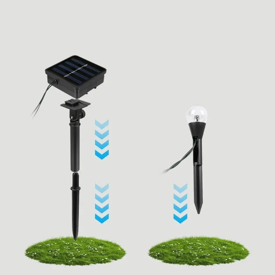 SOLARGLOW LIGHT STRING – Energy-Saving Solar Lighting for Atmospheric Gardens Vestragear