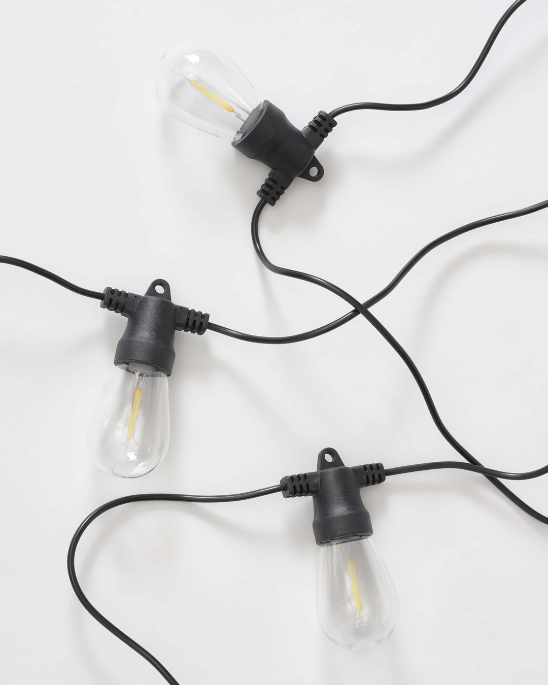 Solar Lichtsnoer Buiten 8 Meter Edison LED 12 Lampen Waterbestendig | Sansoti 0