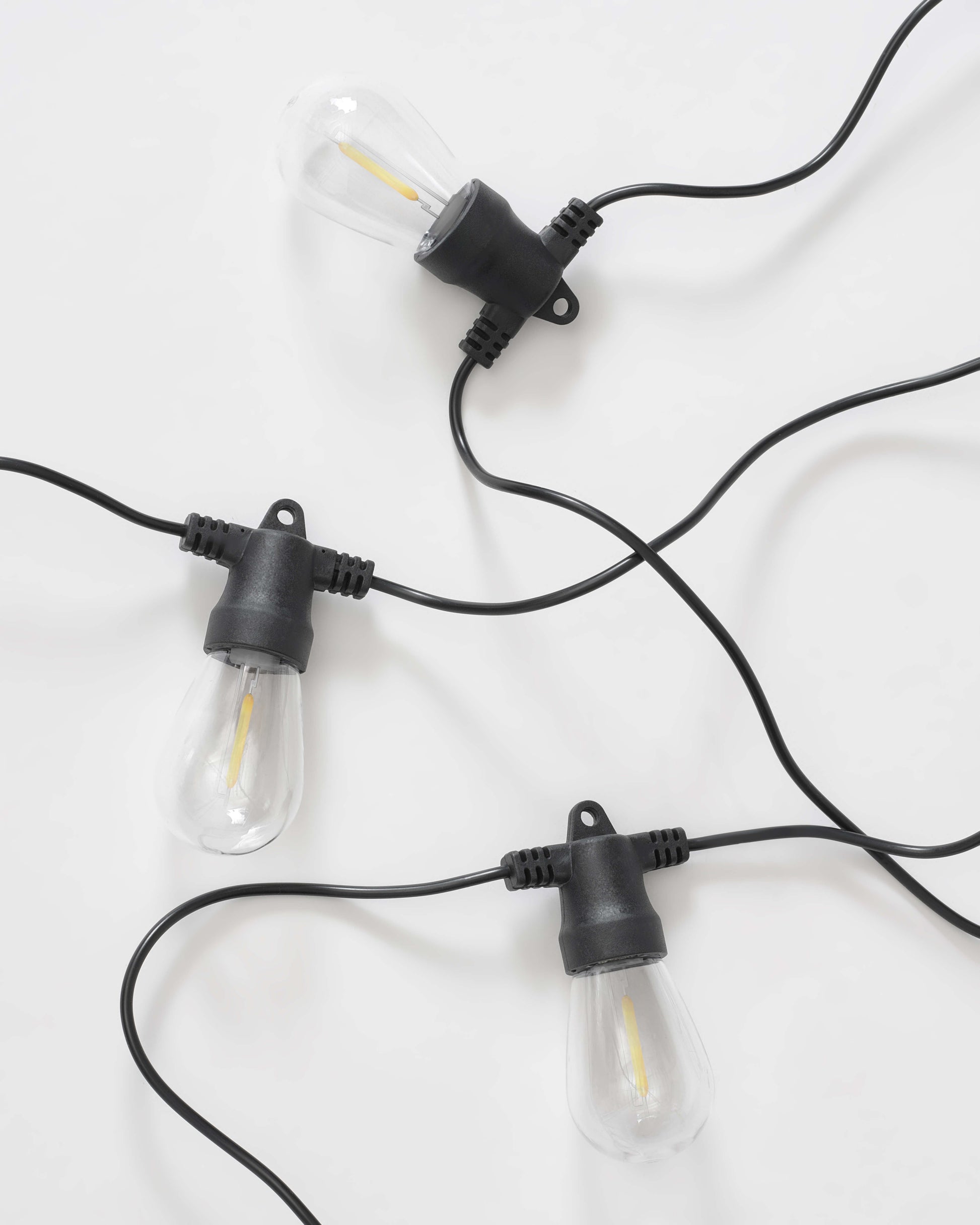 Solar Lichtsnoer Buiten 8 Meter Edison LED 12 Lampen Waterbestendig | Sansoti 0