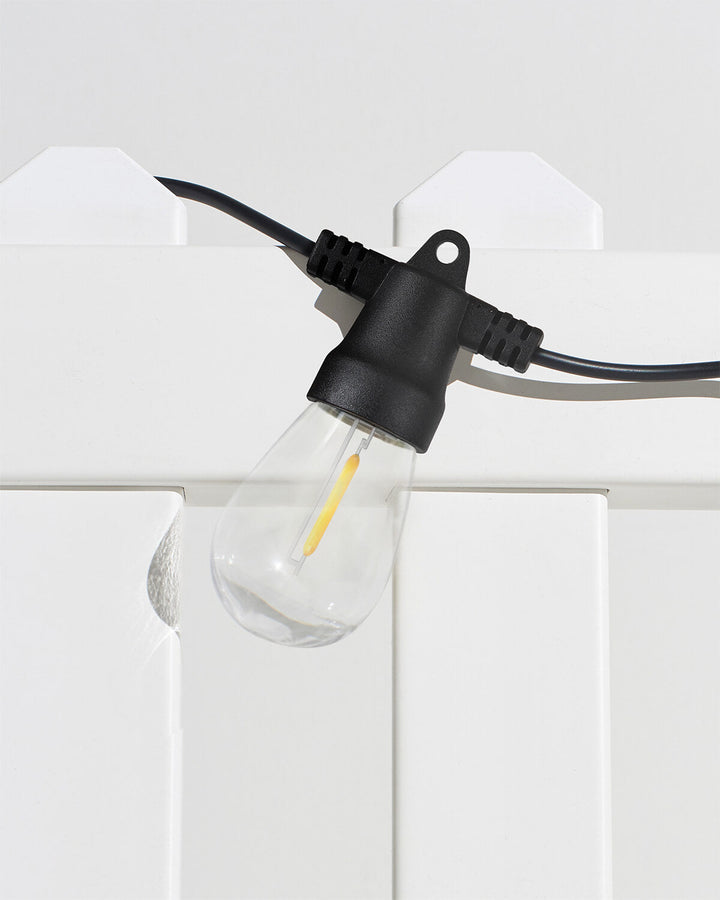 Solar Lichtsnoer Buiten 8 Meter Edison LED 12 Lampen Waterbestendig | Sansoti 2