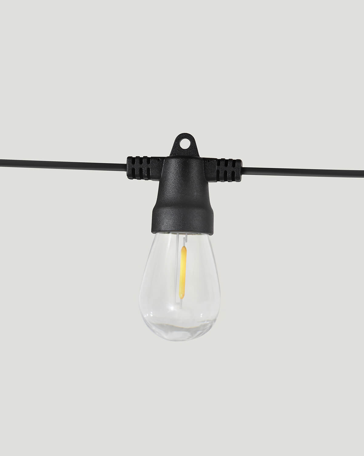 Solar Lichtsnoer Buiten 8 Meter Edison LED 12 Lampen Waterbestendig | Sansoti 5
