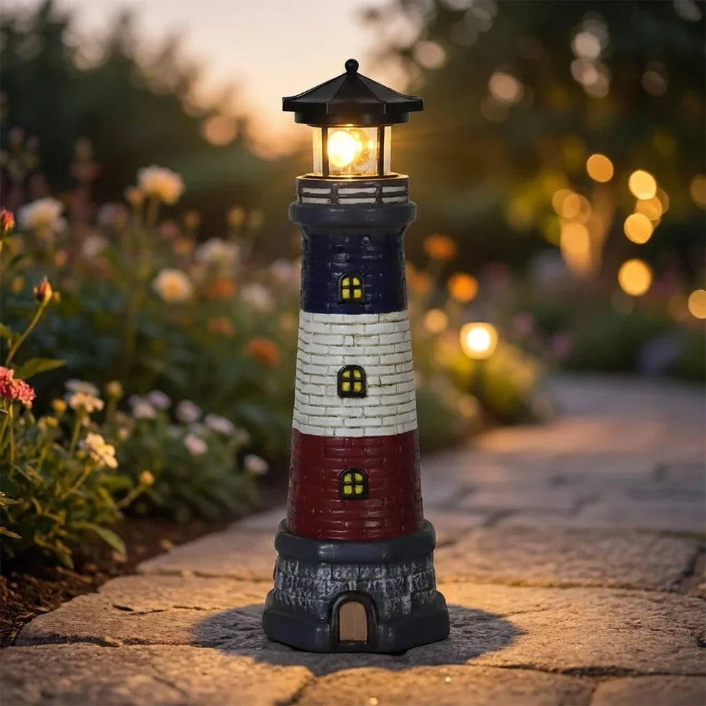 Solar Powered Decorative Lighthouse - Beaconix 1