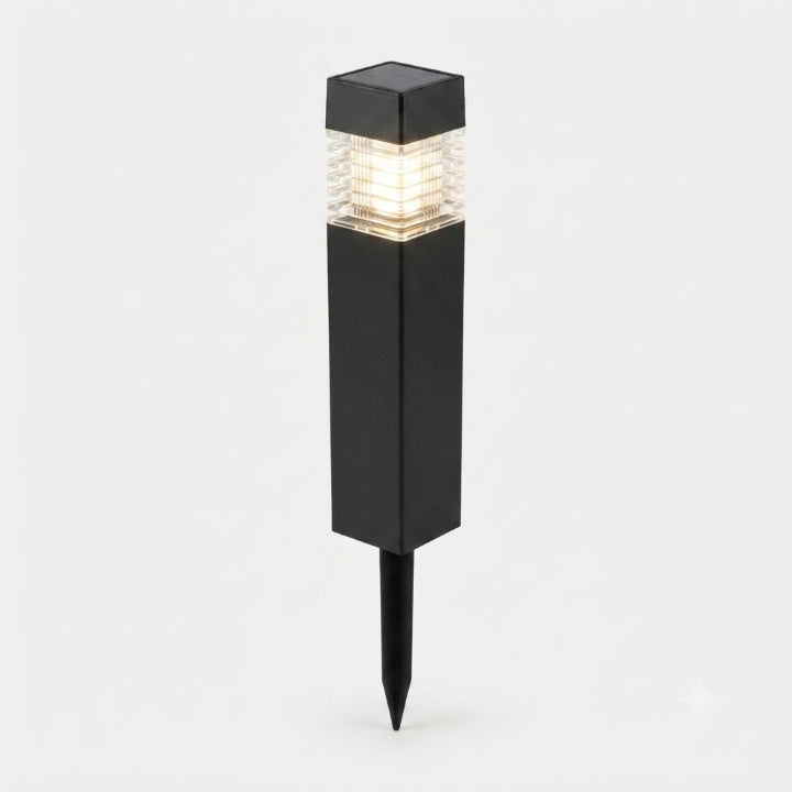 Solar tuinverlichting – LED-padverlichting met grondpen en schemersensor 7