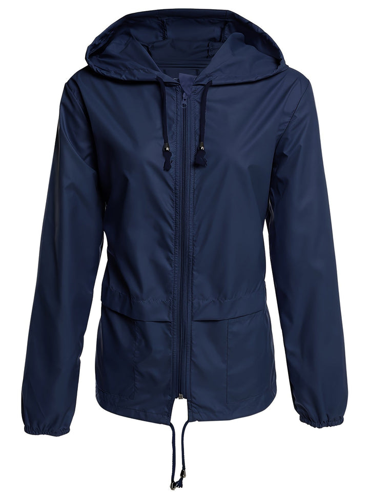 Elara – Chaqueta cortavientos con capucha – Moderna, versátil y resistente al agua
