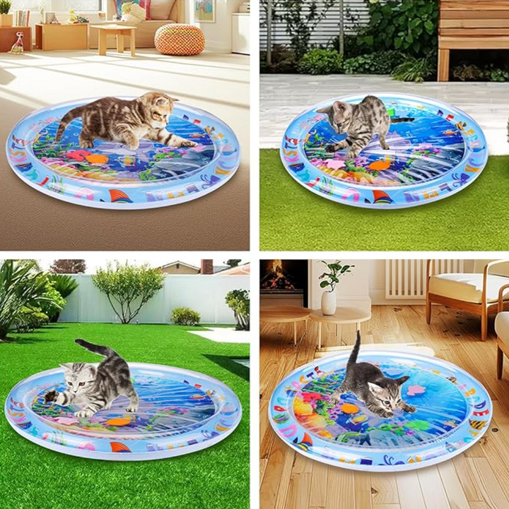 SplashTail | De duurzame speelmat is ontworpen voor eindeloos speelplezier voor je kat 3
