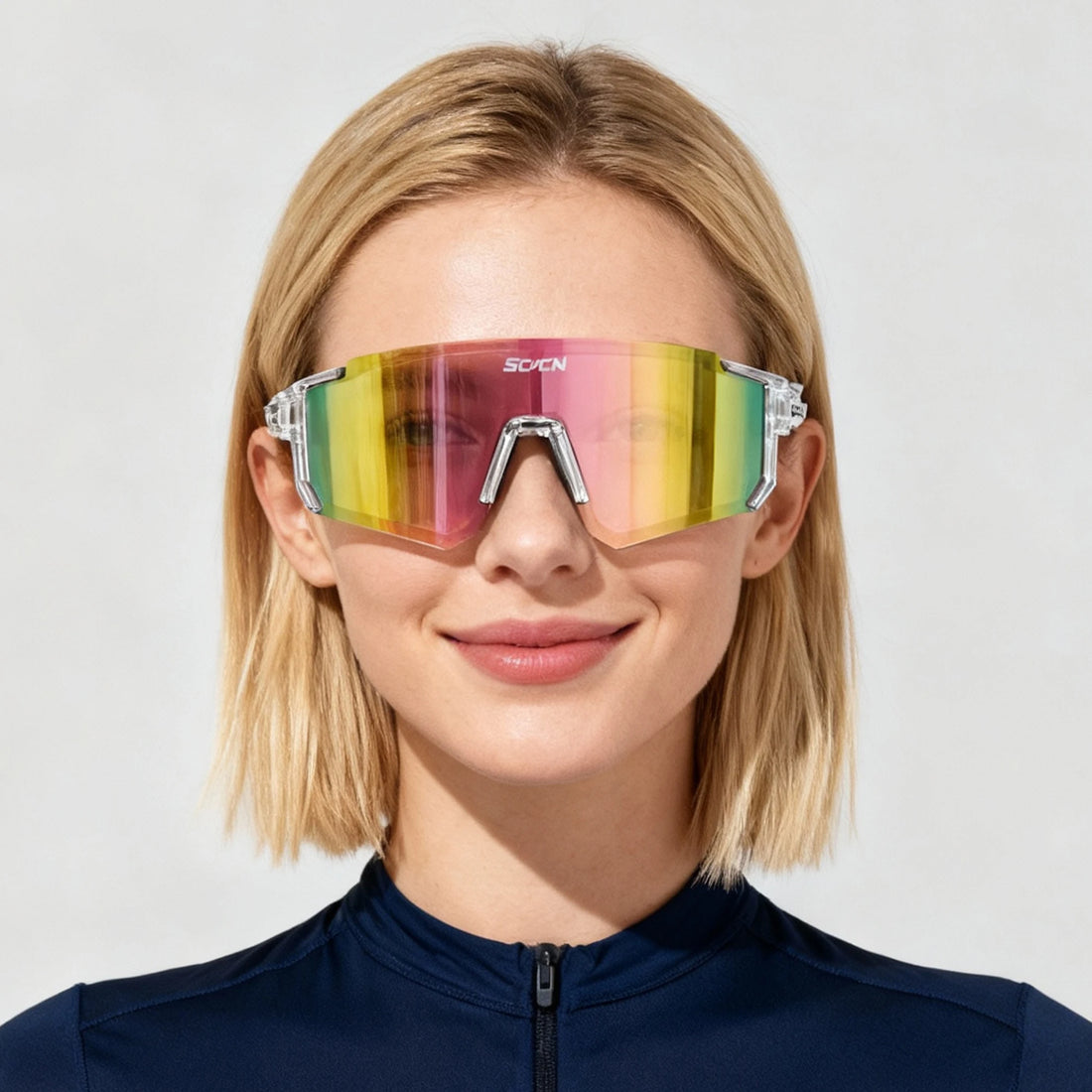 Sport Zonnebril voor Heren met UV400 Bescherming, Ideaal voor Buitensporten 1