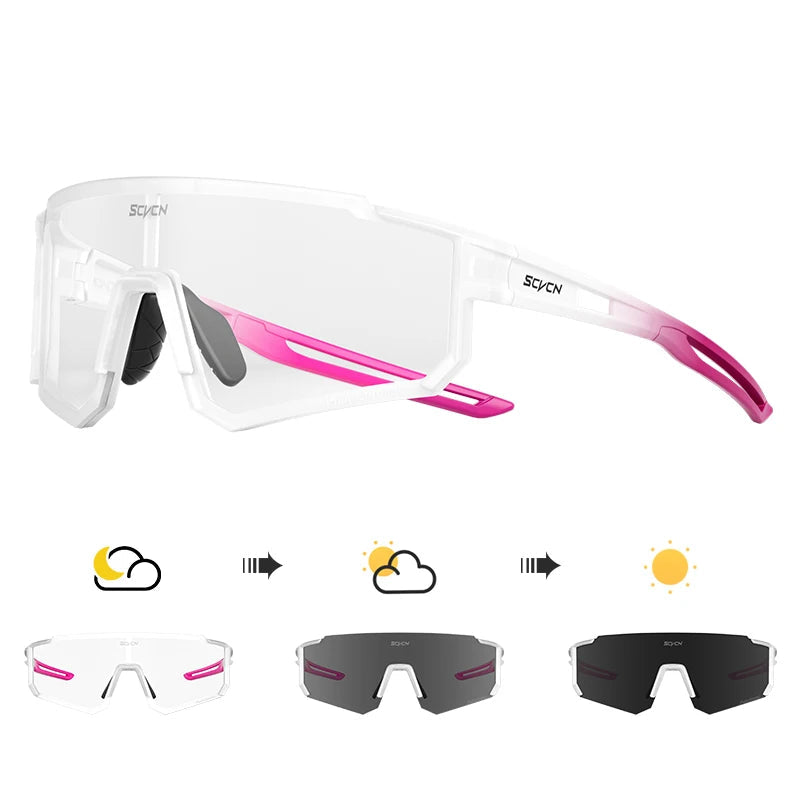 Sport Zonnebril voor Heren met UV400 Bescherming, Ideaal voor Buitensporten 14