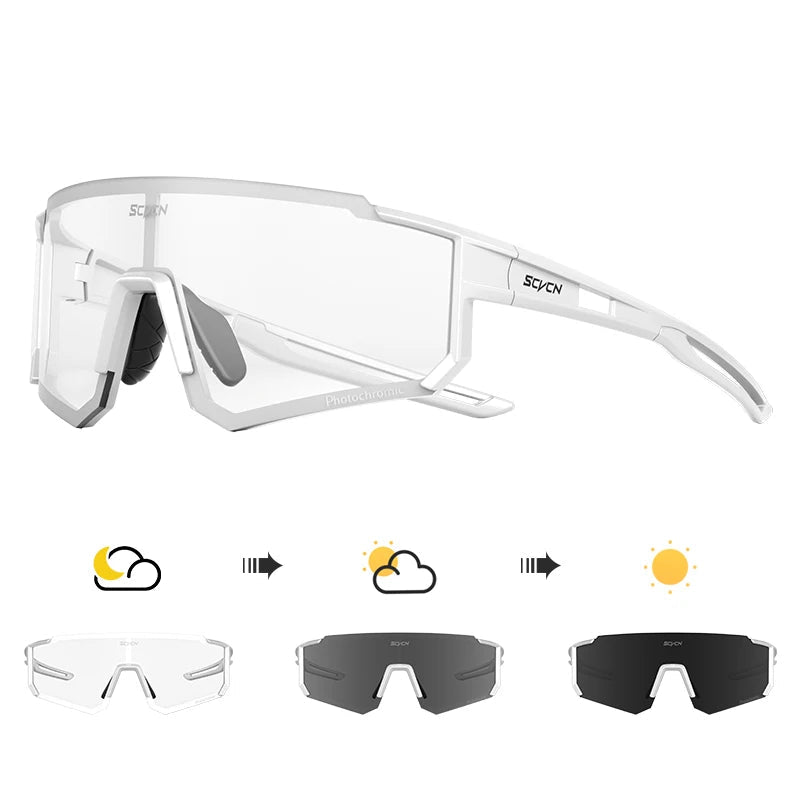 Sport Zonnebril voor Heren met UV400 Bescherming, Ideaal voor Buitensporten 19