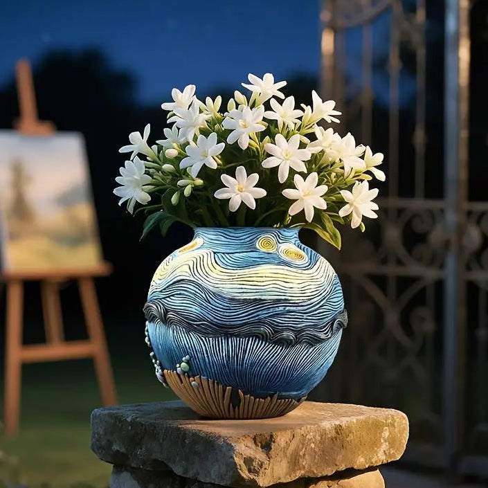LUMIVASE - Handmade Resin Flower Vase for Creative Arrangements Vestragear