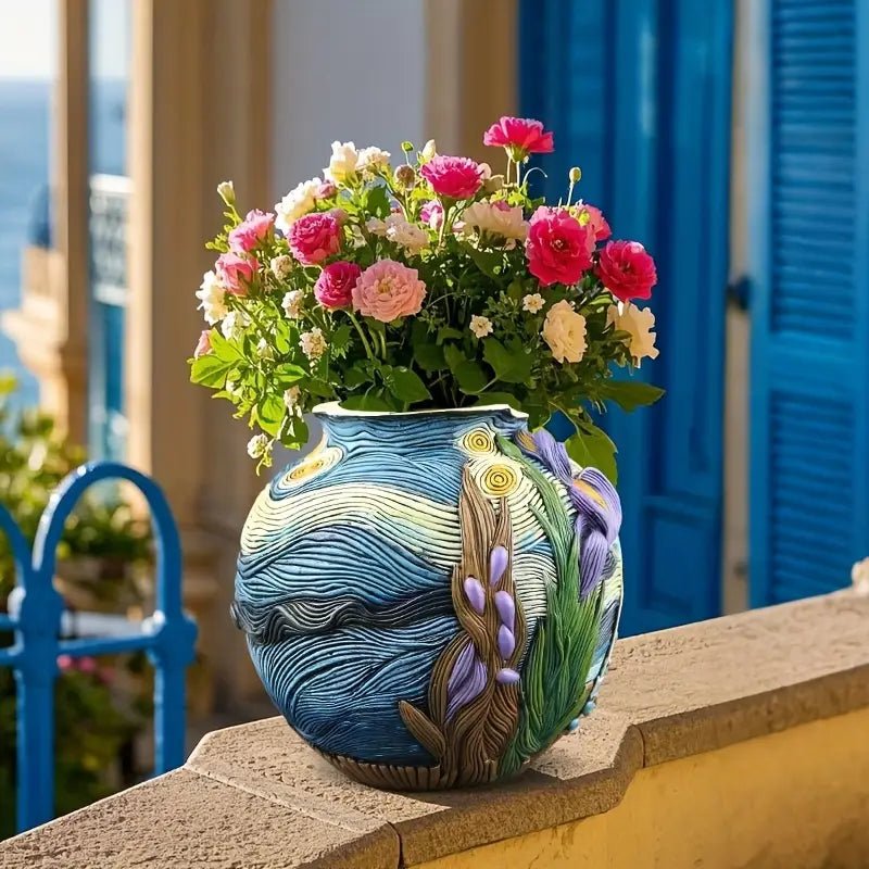 LUMIVASE - Handmade Resin Flower Vase for Creative Arrangements Vestragear