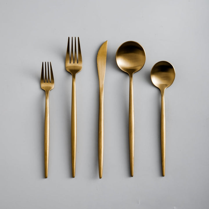 StijlKeuken – Minimalistische Roestvrijstalen Bestekset – Elegant en Functioneel voor Elke Maaltijd 0