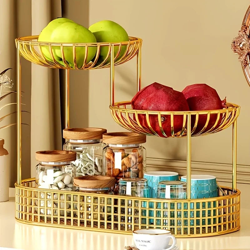 Stijlvol Serveren & Organiseren | Luxe Fruitschaal met 3 Lagen 1