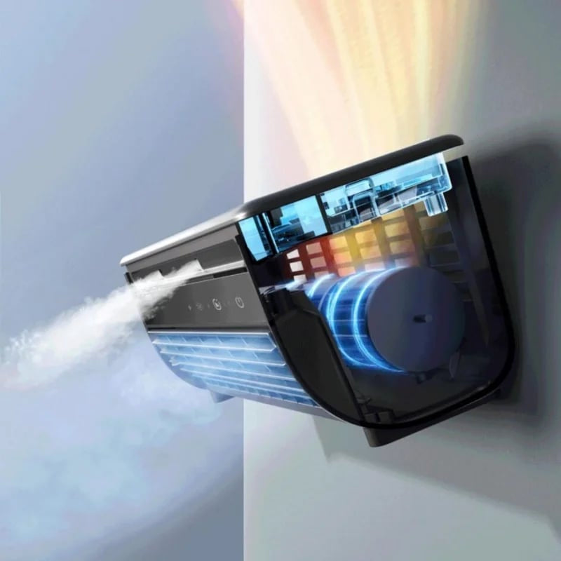 Stornfield | AirWave – Tragbare, wiederaufladbare Klimaanlage mit 12 Stunden Akkulaufzeit 6