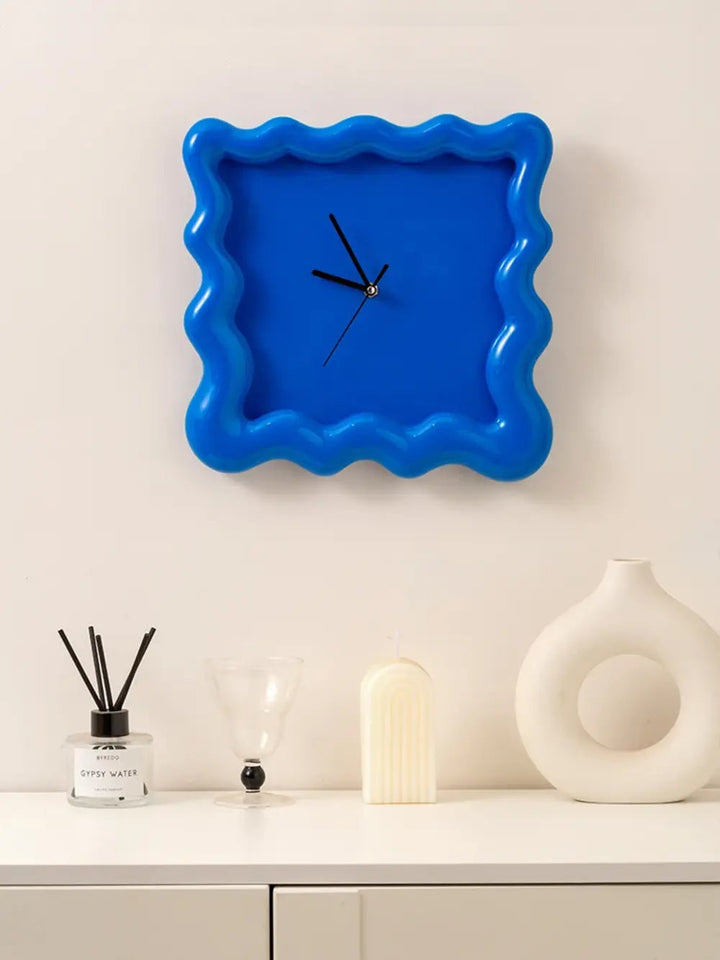 SweetHour | Biscuitvormige wandklok – Crème, uniek ontwerp, moderne decoratieve klok 5
