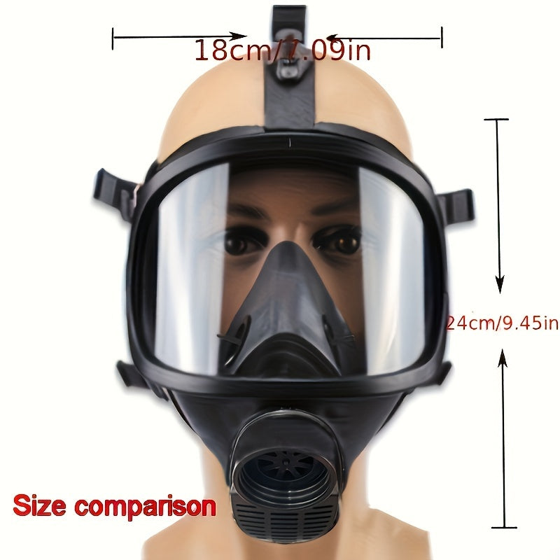 Tactical Guardian Volgelaatsgasmasker - Ultieme Bescherming tegen Chemische Gevaren 6