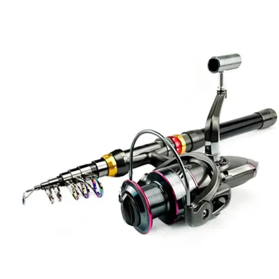 CastMaster Telescopische Vissershengel – Carbon 3.6m met Reel