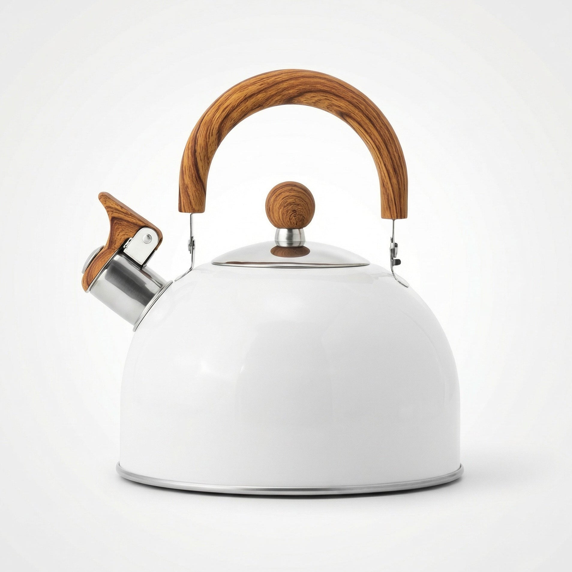 Chaleira de 3L – Chaleira de Água em Aço Inoxidável com Apito Alto e Pega Resistente ao Calor